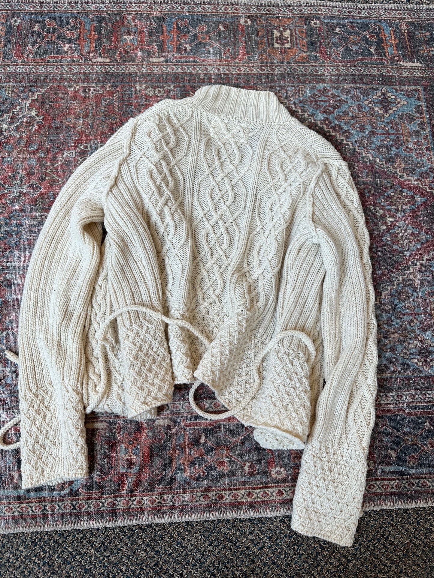 Banana Republic Wool Cable Knit Sweater