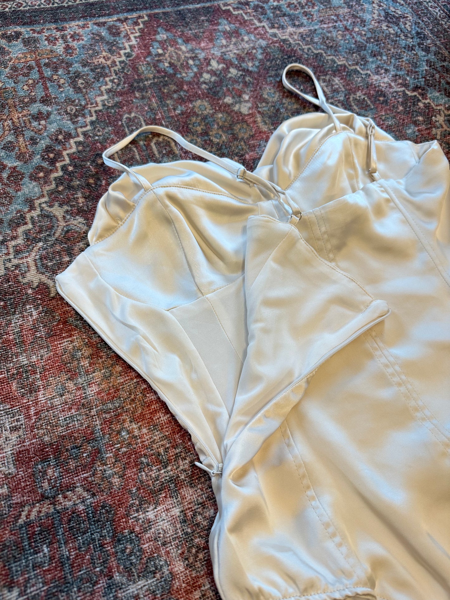 Zara Satin Bodysuit