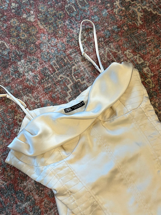Zara Satin Bodysuit