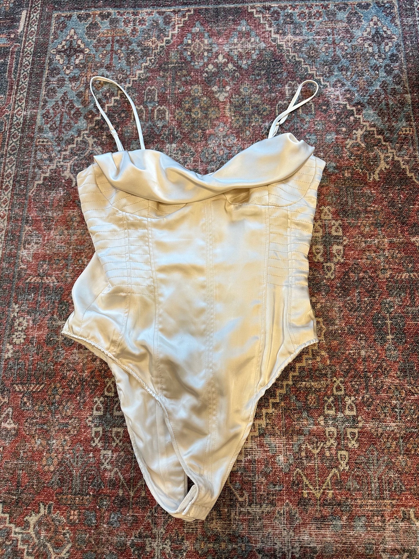 Zara Satin Bodysuit