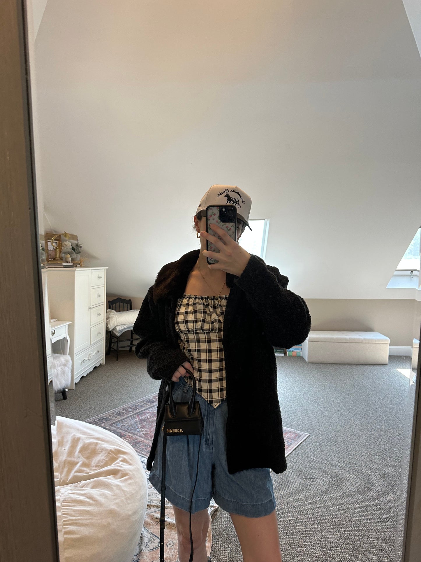 Levi Plaid Top