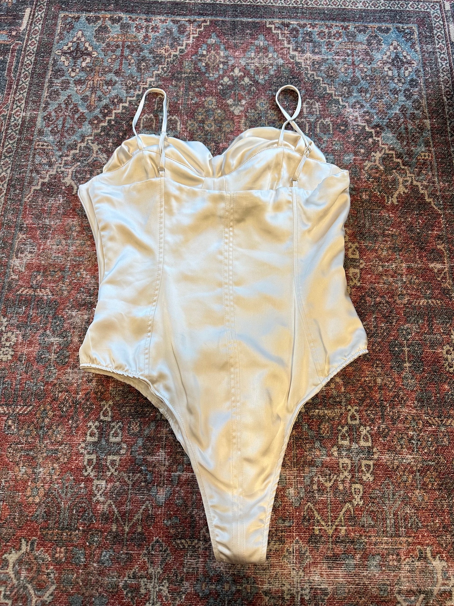 Zara Satin Bodysuit