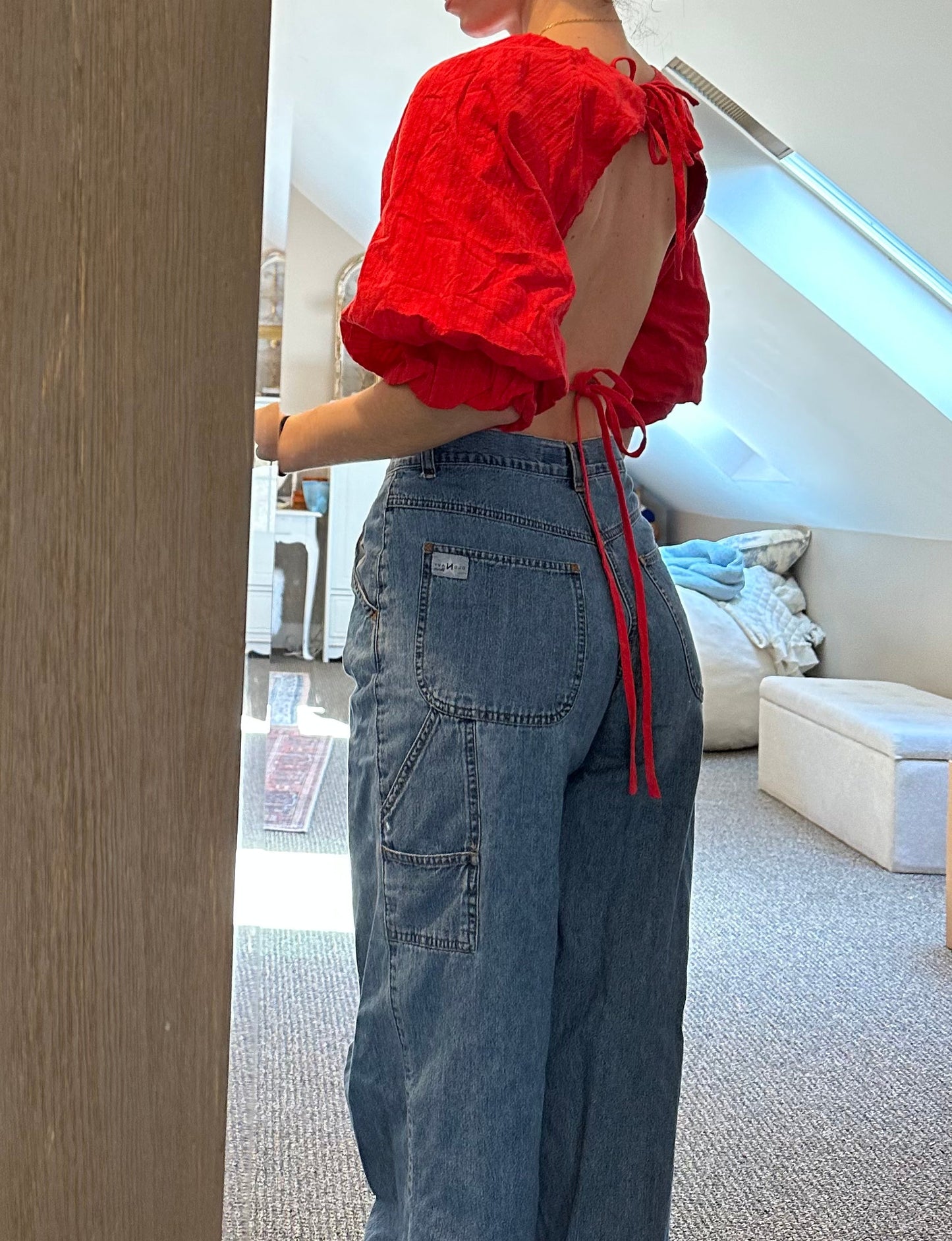 Geneva Open Back Top