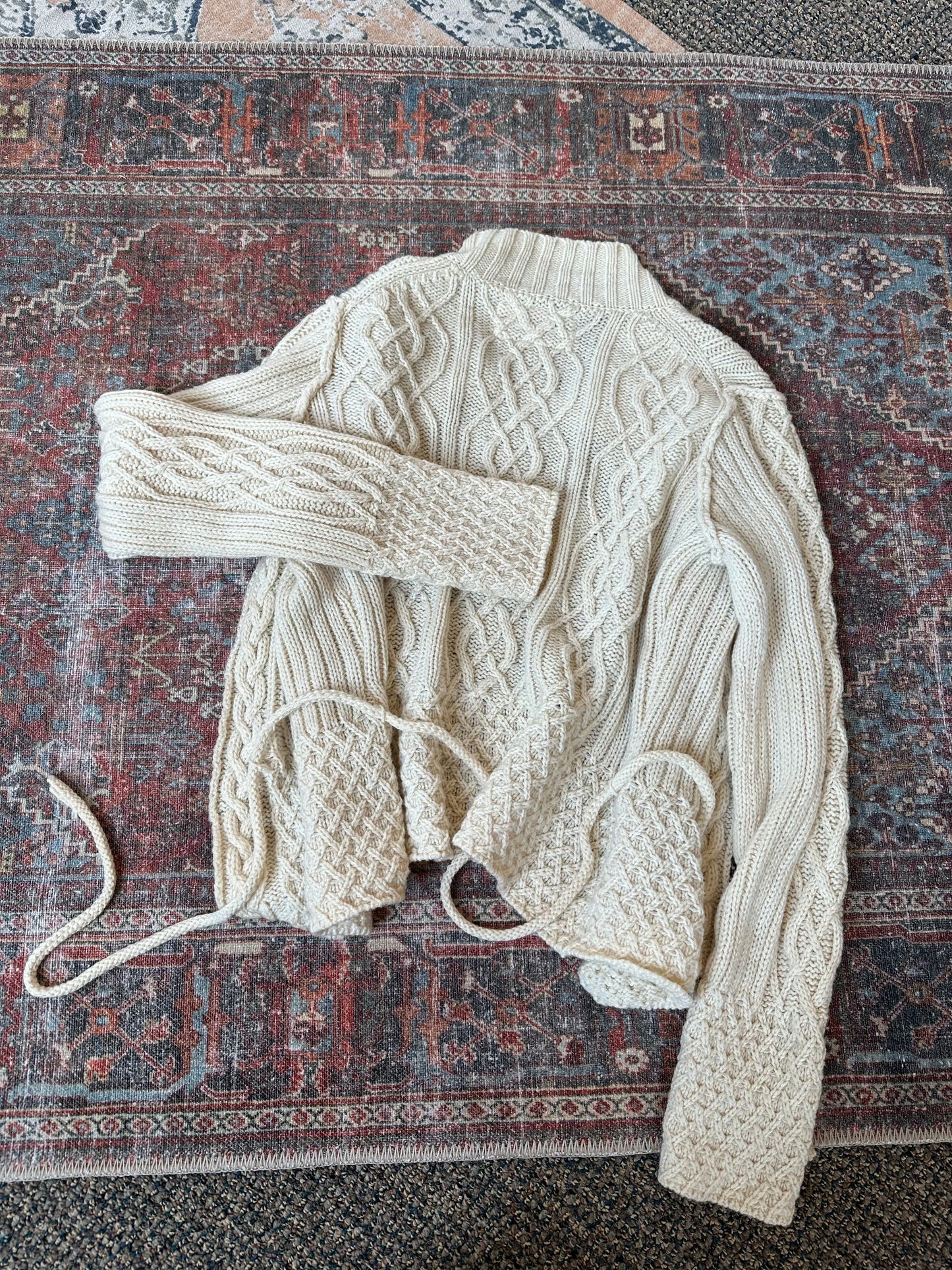 Banana Republic Wool Cable Knit Sweater