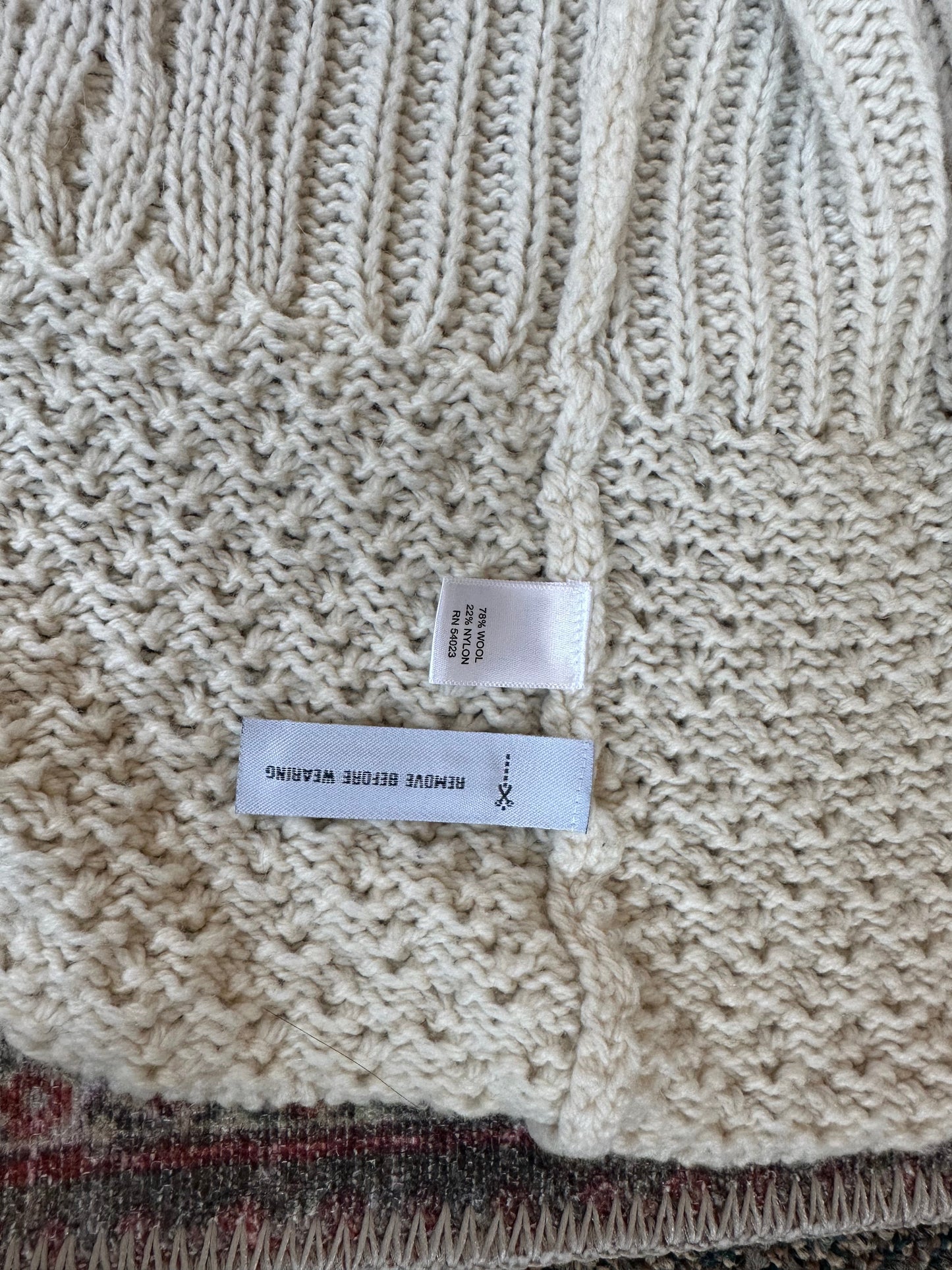 Banana Republic Wool Cable Knit Sweater