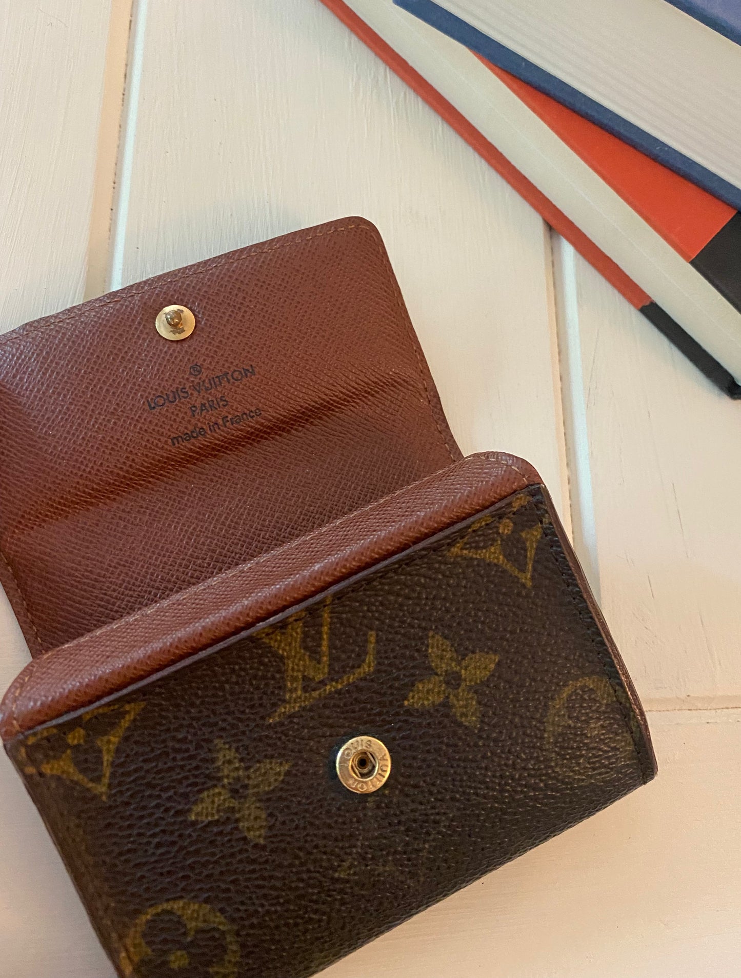 1990s Louis Vuitton Monogram Coin Purse Wallet