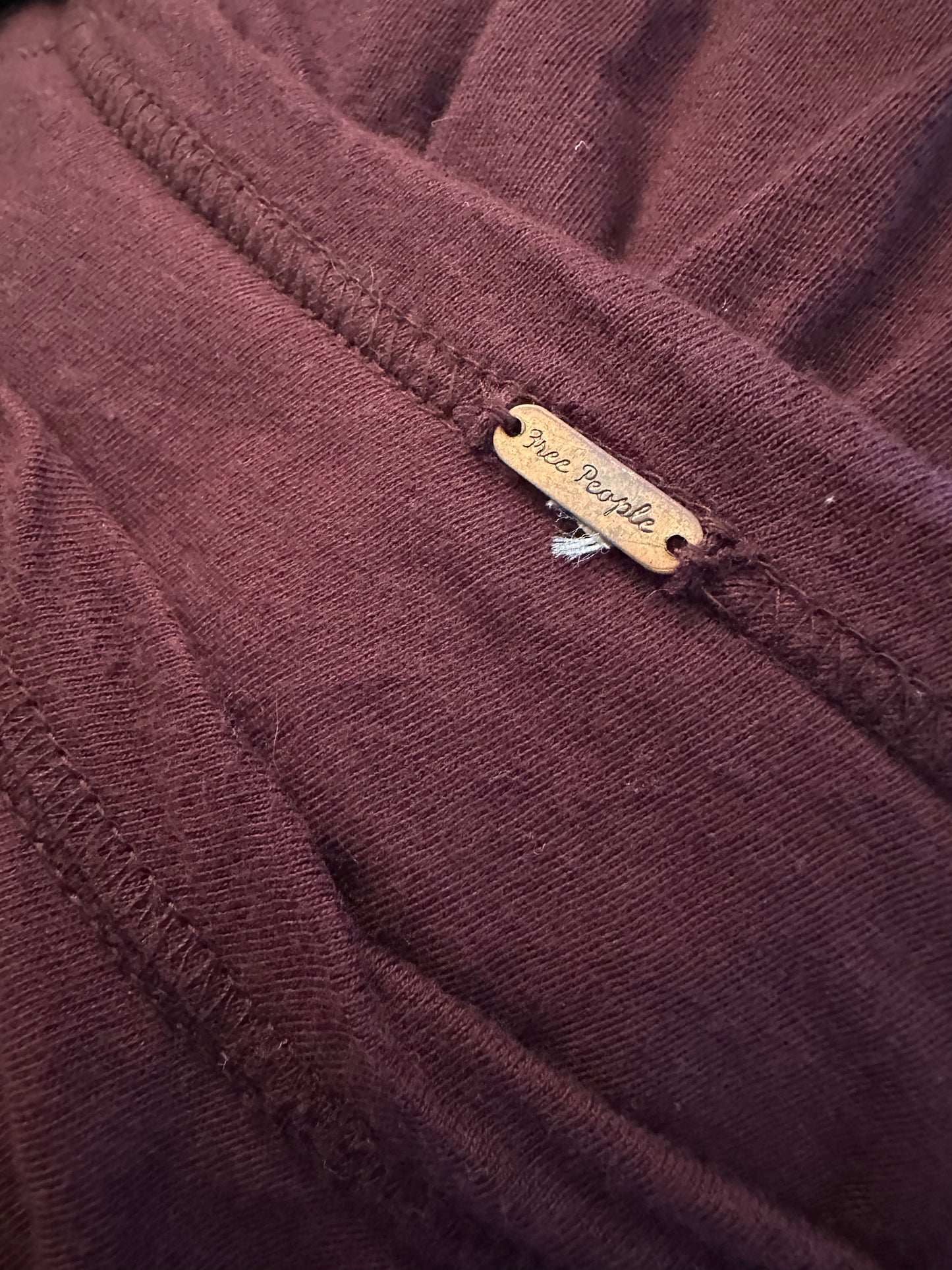 Free People Embroidered Sleeve