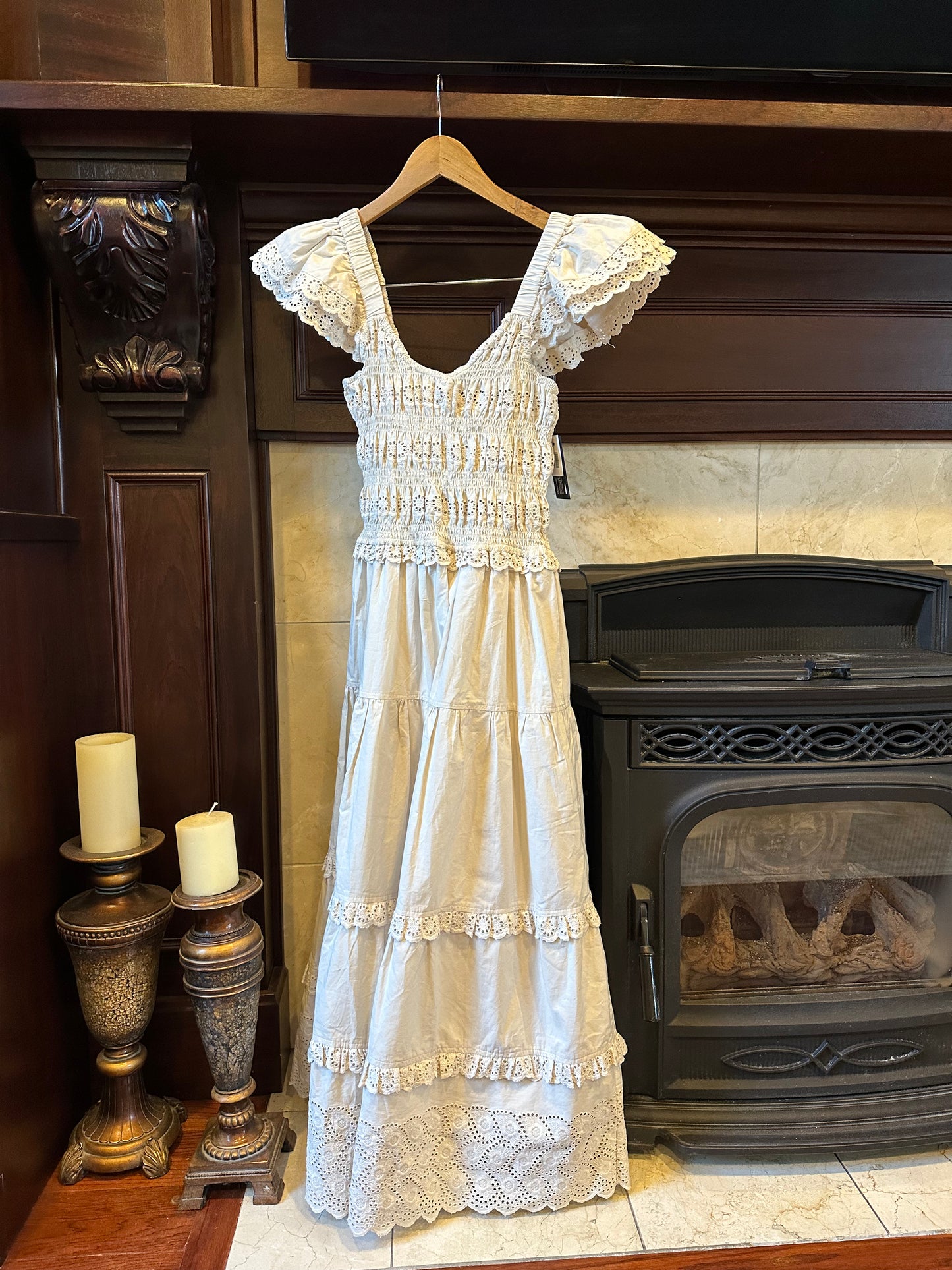 Sea New York Flutter SLV Smock Dress
