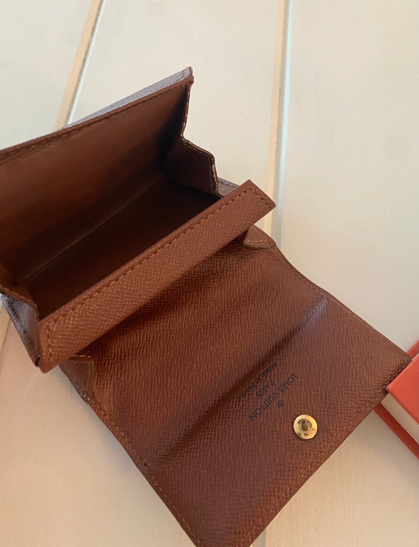 1990s Louis Vuitton Monogram Coin Purse Wallet