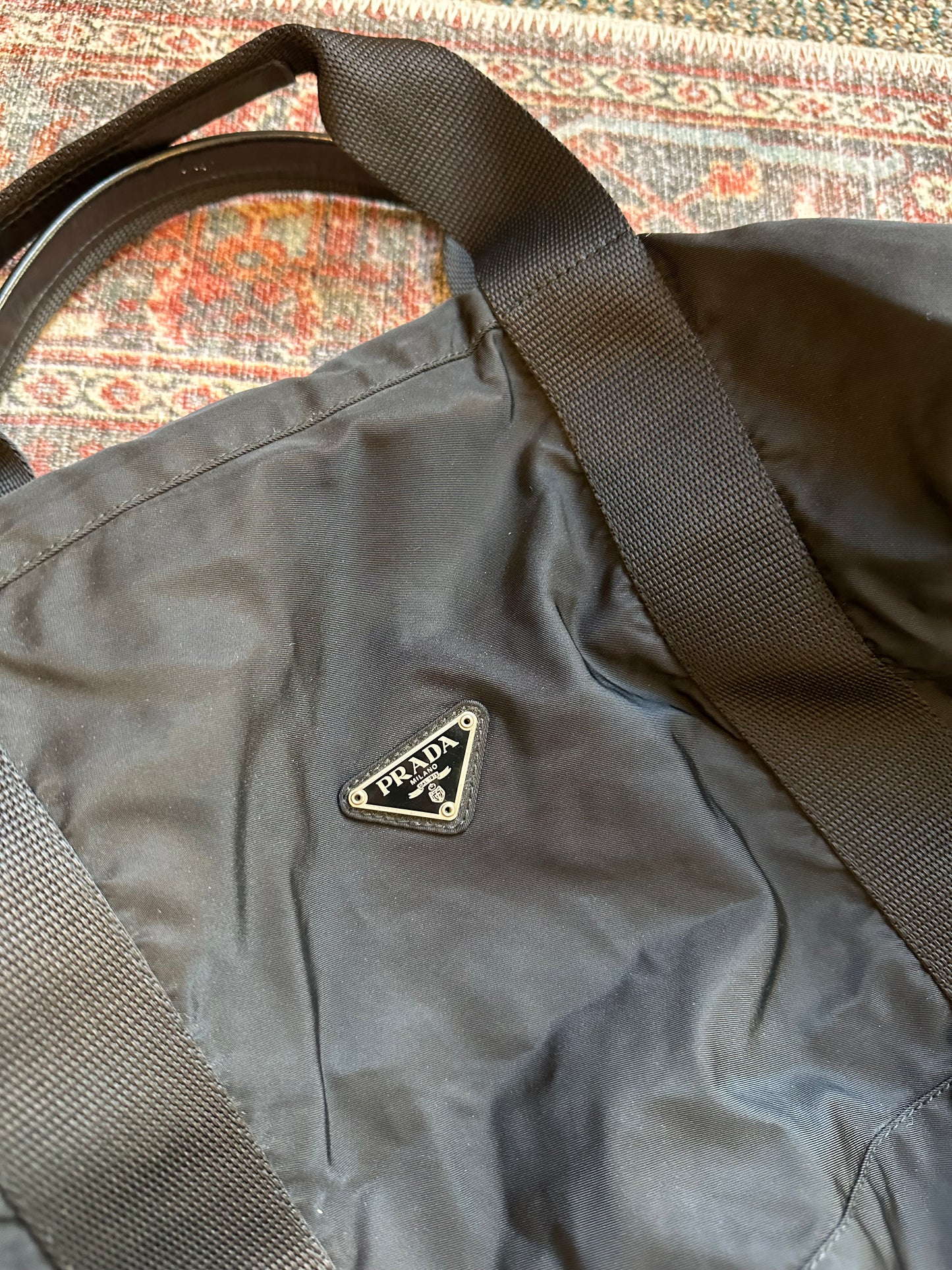 Prada Tessuto Duffle Bag