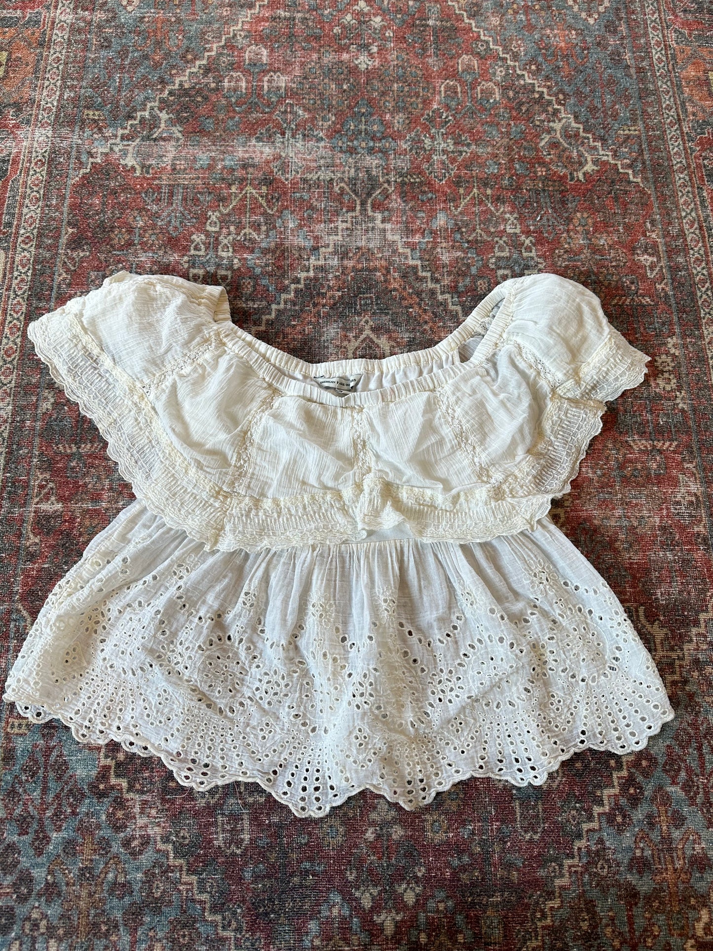 American Eagle Lace Top