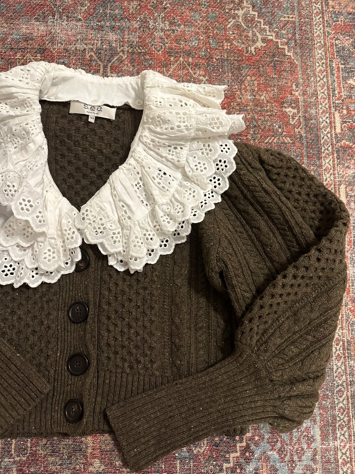 SEA New York Merino Wool Sweater