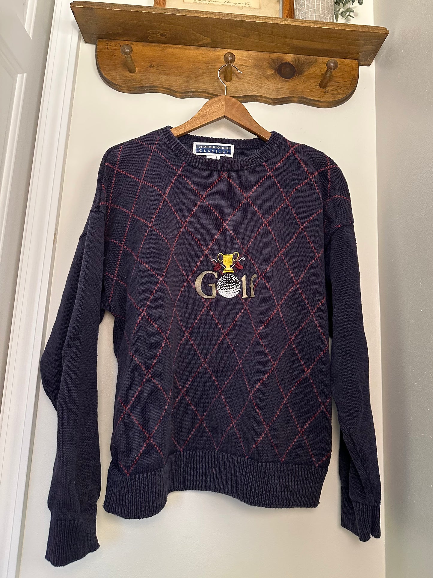 Golf Distressed Sweater