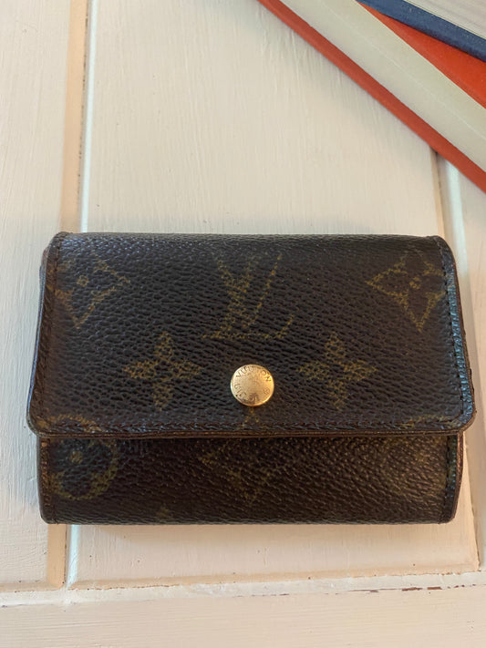 1990s Louis Vuitton Monogram Coin Purse Wallet