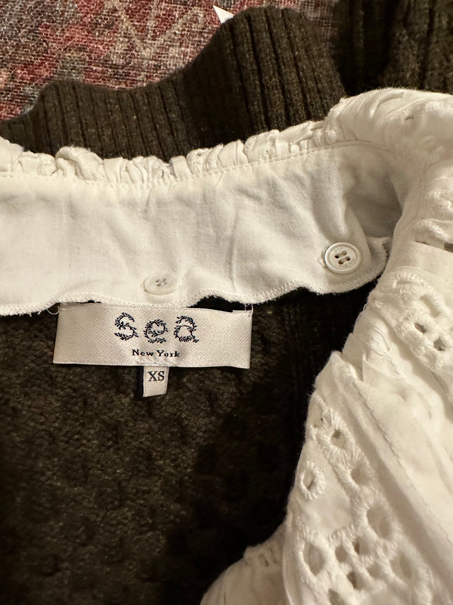 SEA New York Merino Wool Sweater