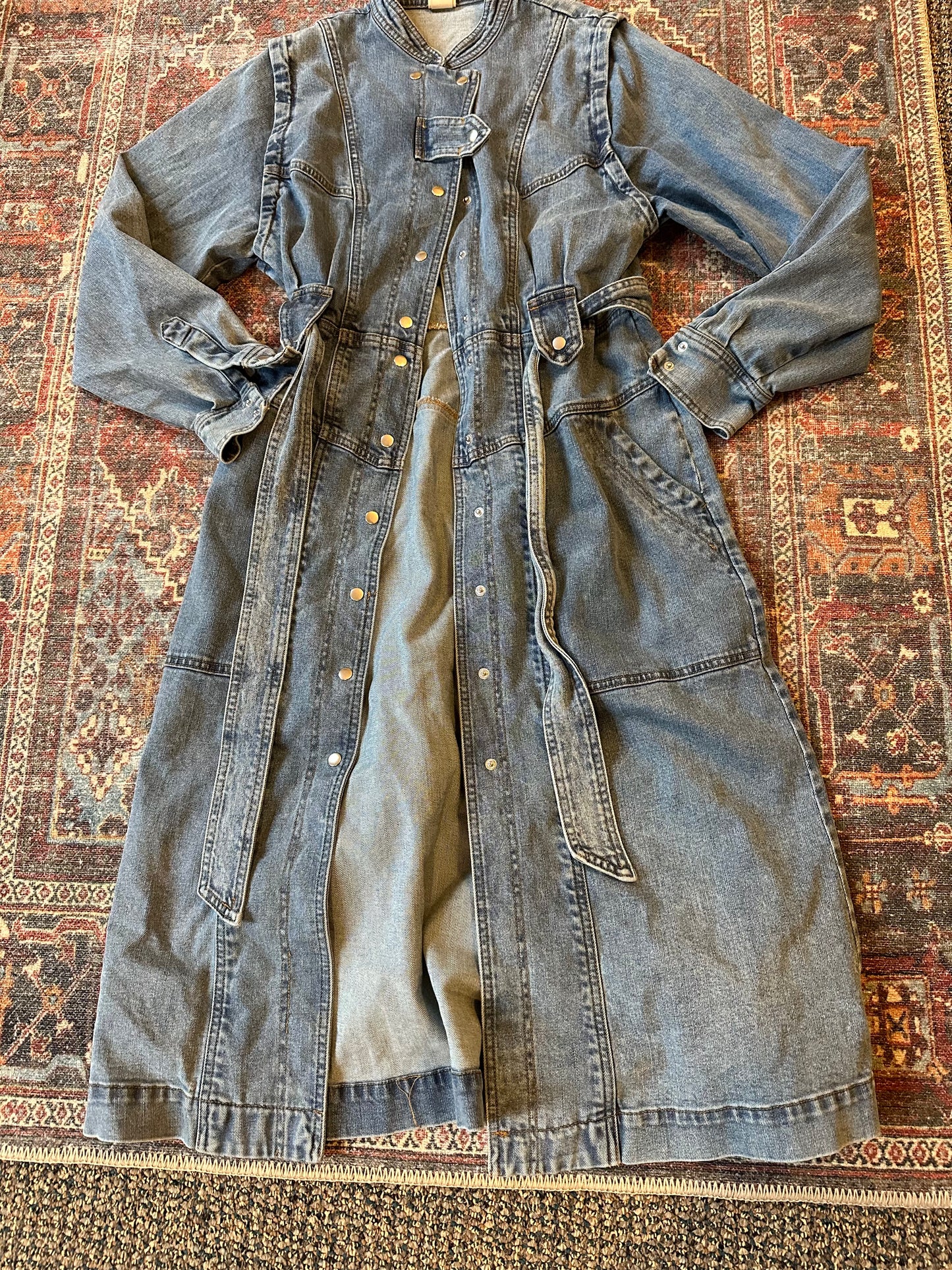 H&M Denim Trench Jacket