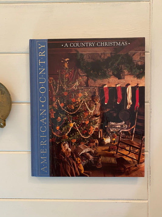 A Country Christmas Book Decor