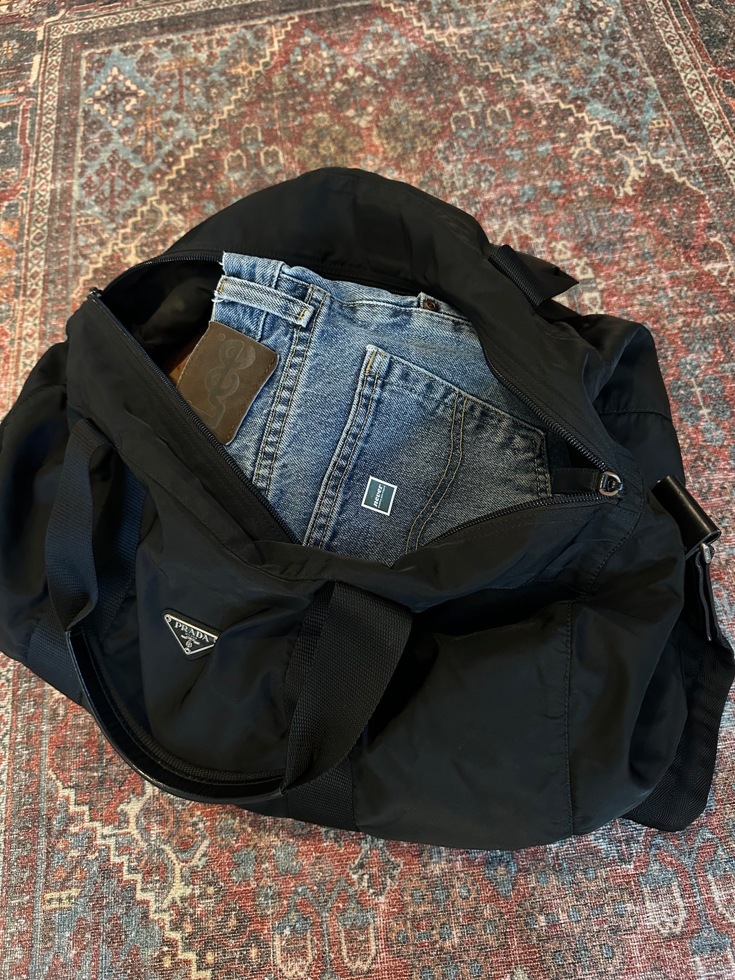Prada Tessuto Duffle Bag