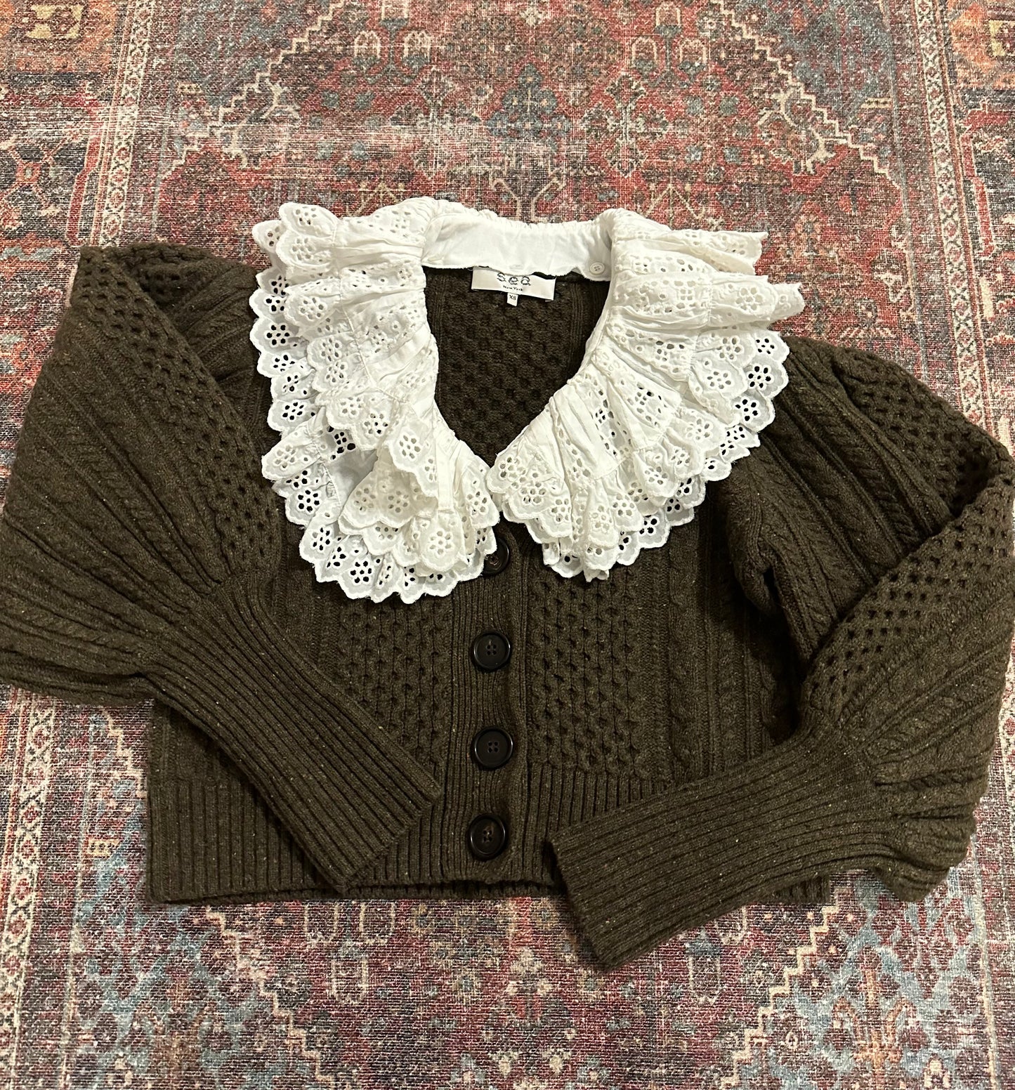 SEA New York Merino Wool Sweater