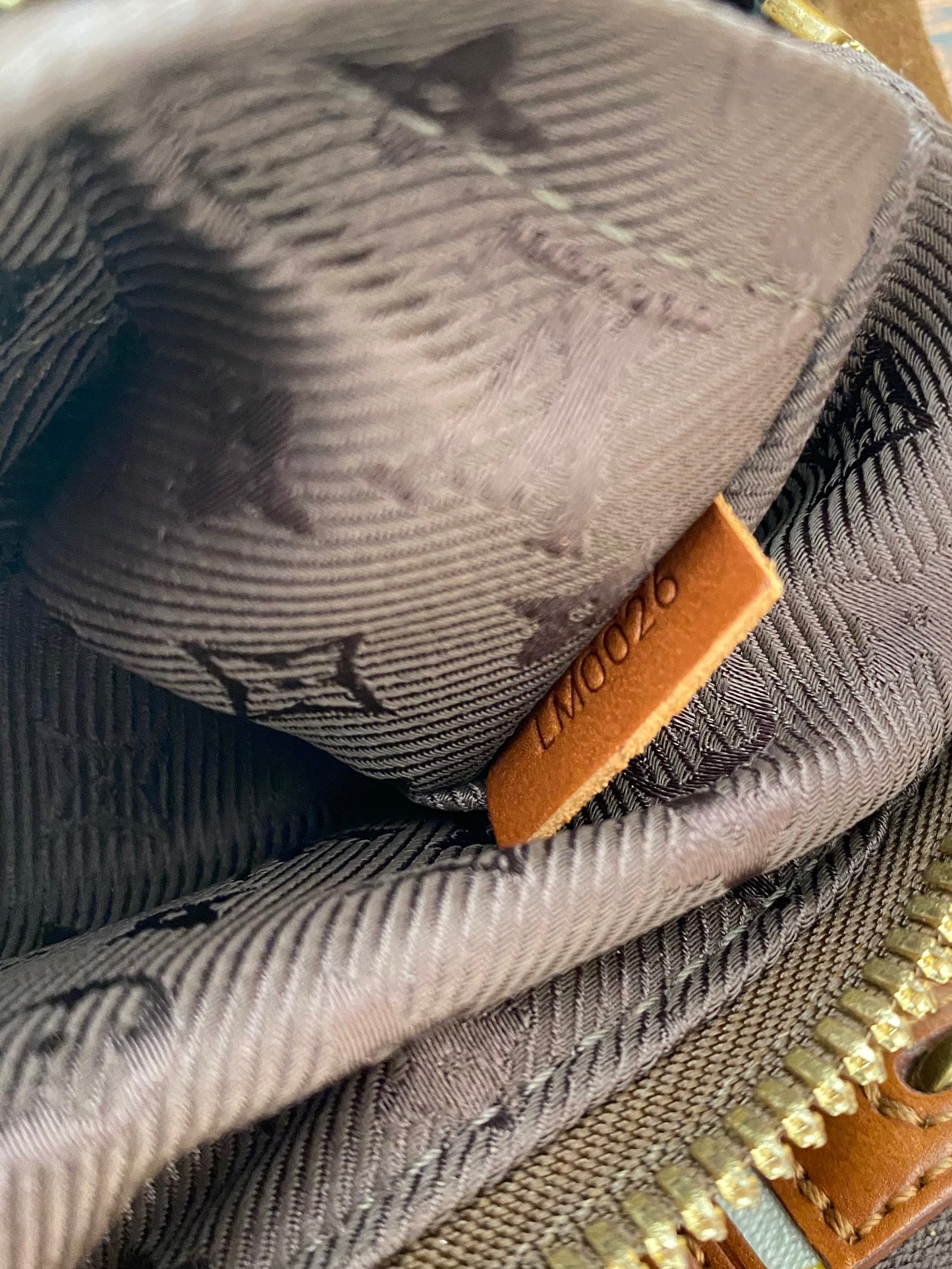 Louis Vuitton Suede Onatah Hobo Bag