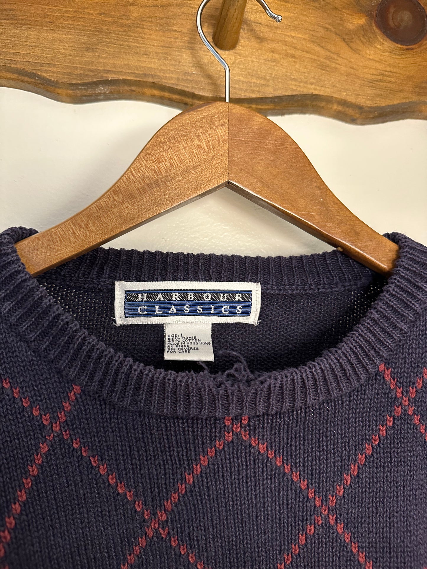 Golf Distressed Sweater