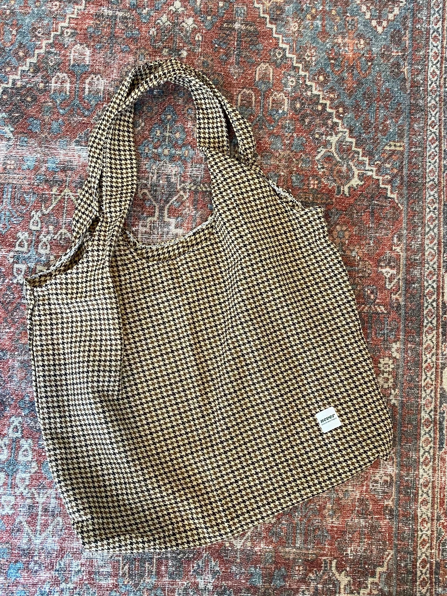 Flannel never ending boutique Tote Bag