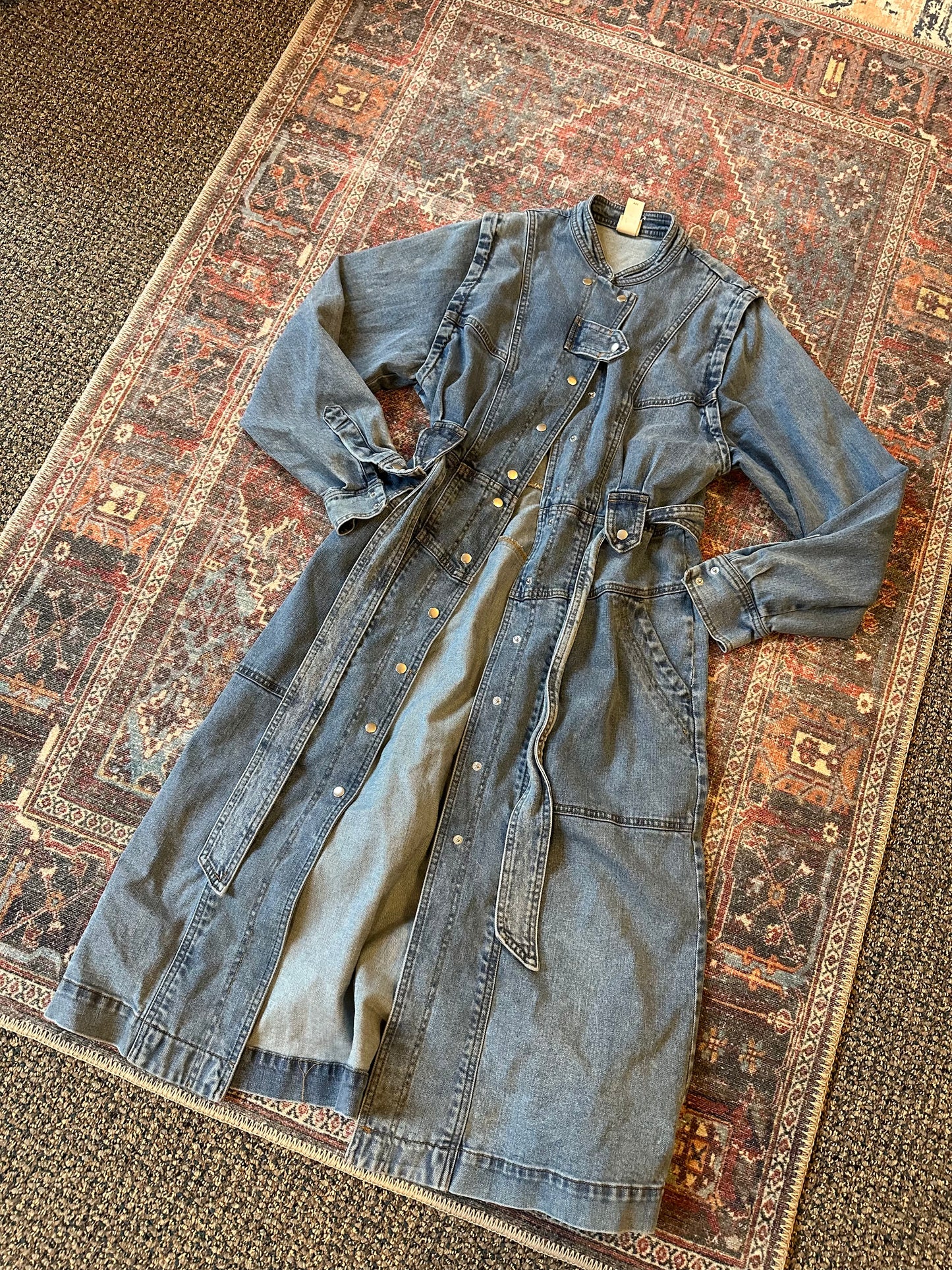 H&M Denim Trench Jacket