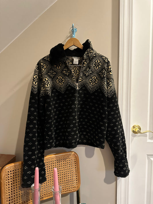Snow Flake Fleece Jacket