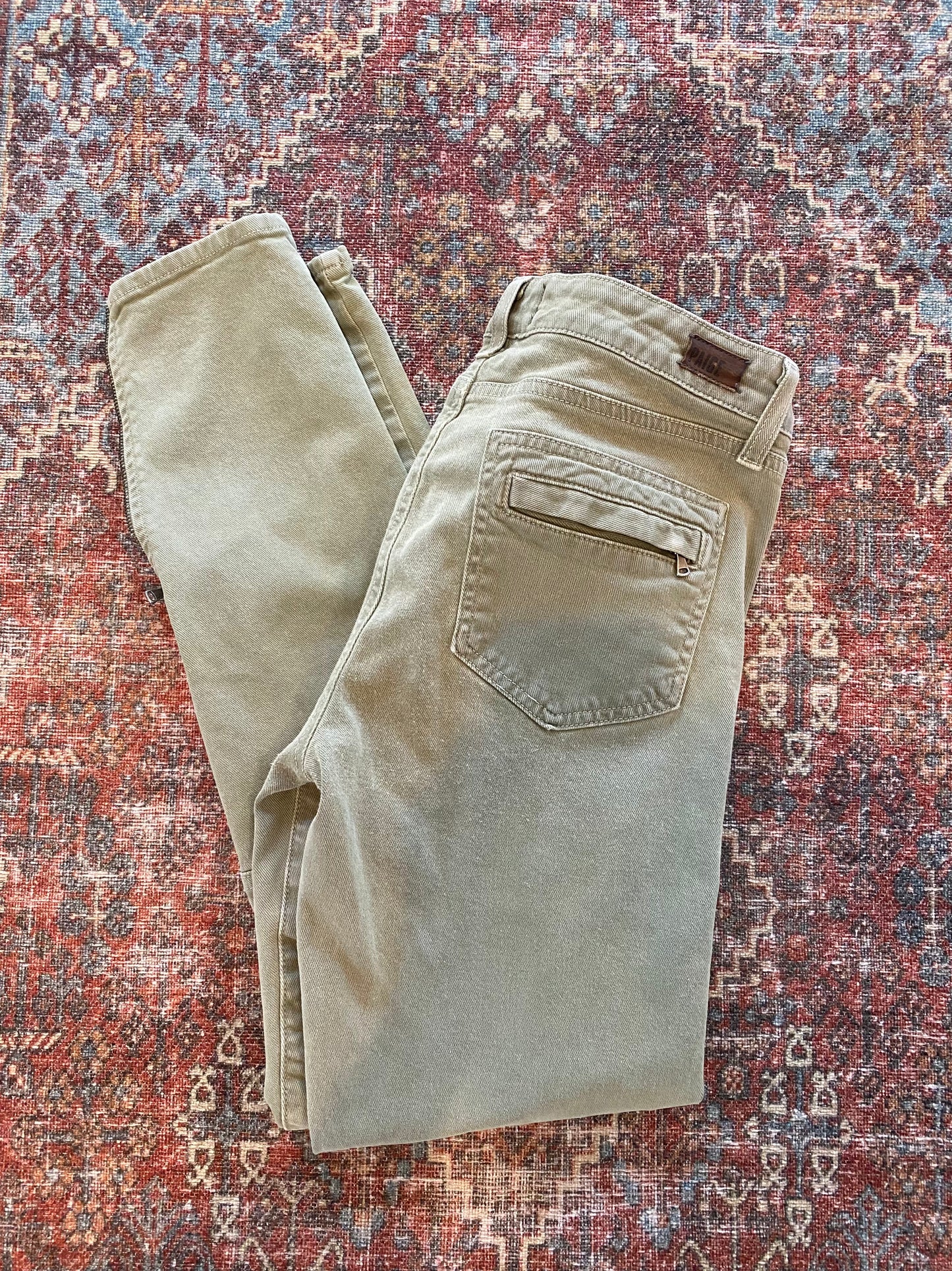 PAIGE Ankle Zip Pants
