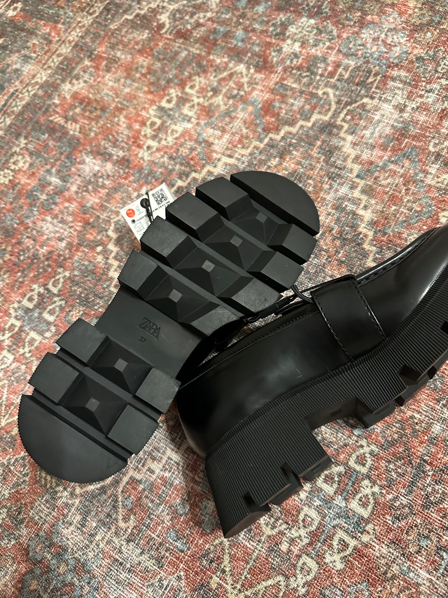 Zara Buckle Loafers (NWT)