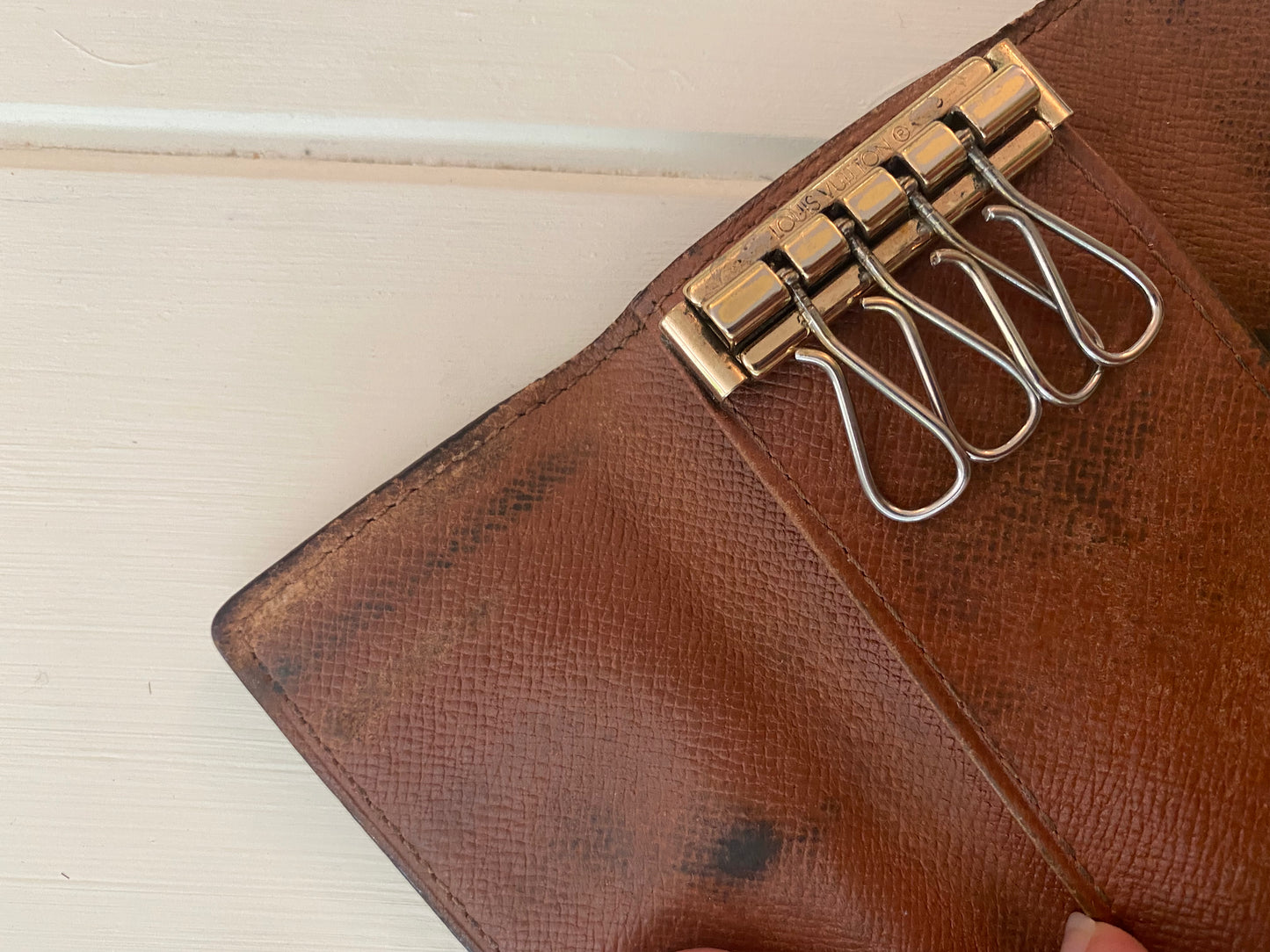 Louis Vuitton Monogram 4 Key Ring Holder