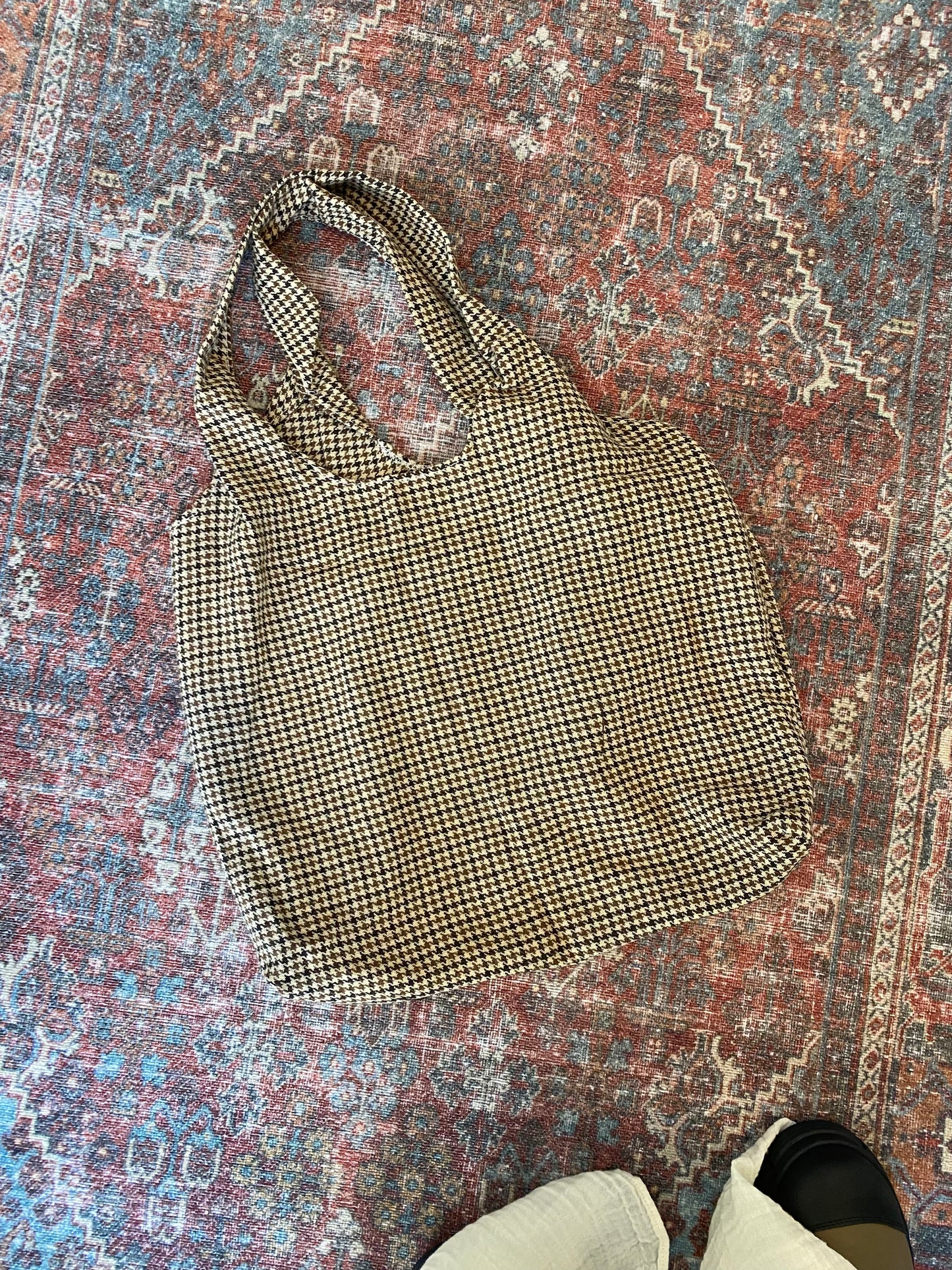 Flannel never ending boutique Tote Bag