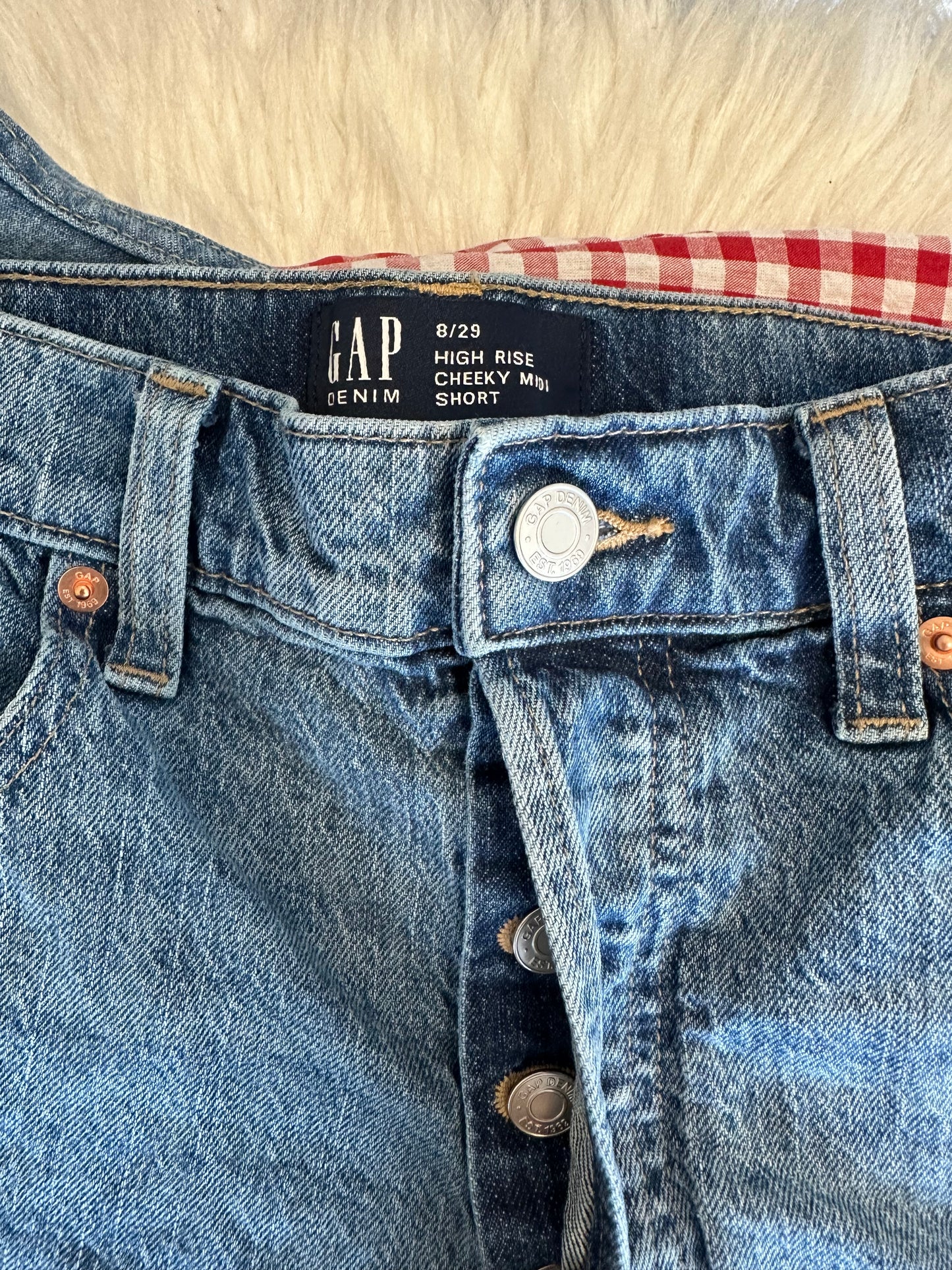 Gap Bermuda Jean Shorts