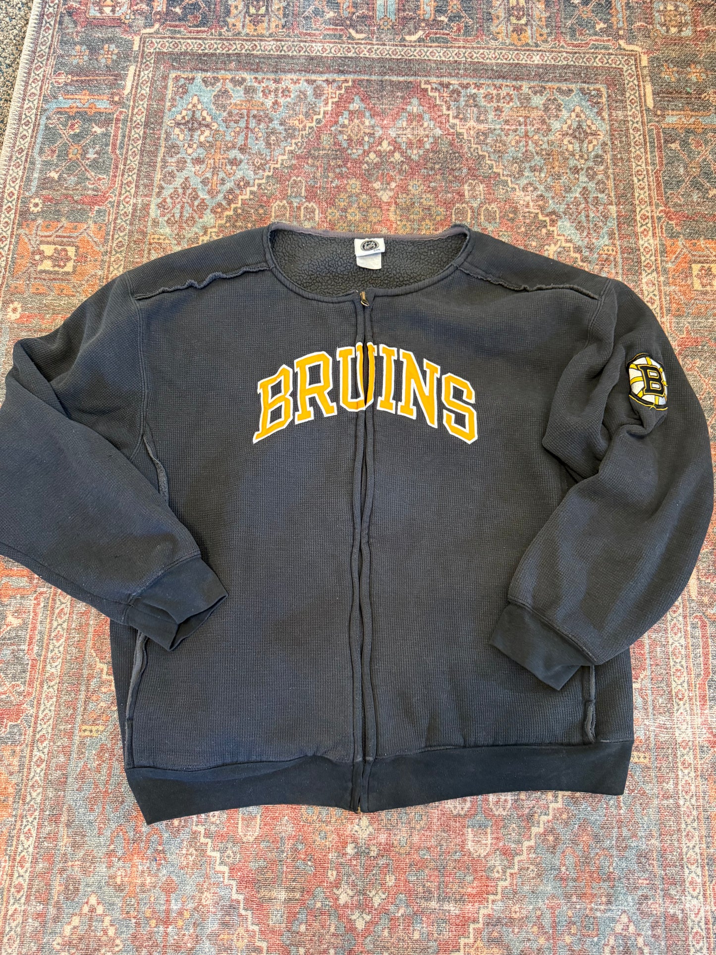 Boston Bruins Zip Up Hoodie
