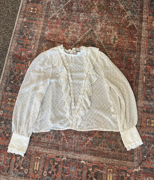 Zara Mesh Top