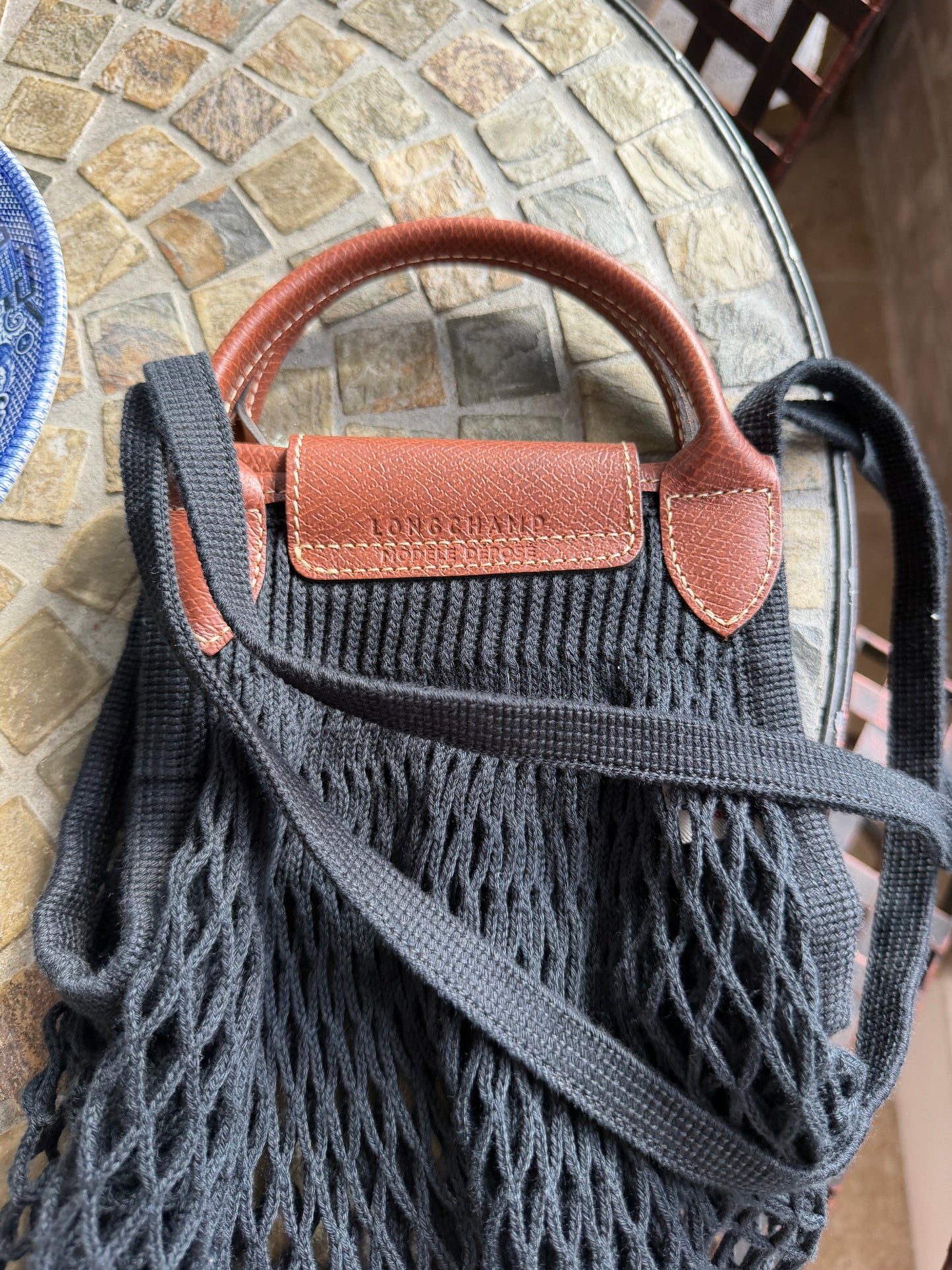 Longchamp Le Pliage Filet Mesh Bag