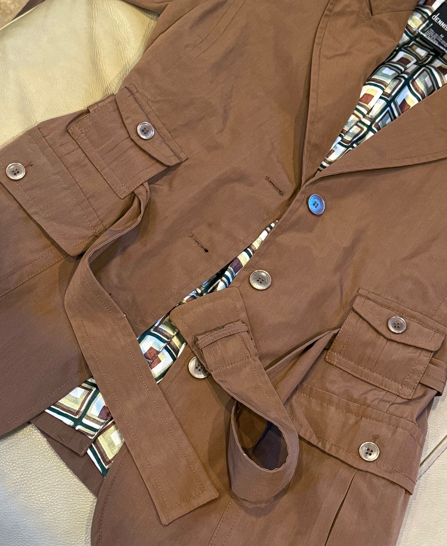 dENNIS BY dENNIS bASSO Trench Coat