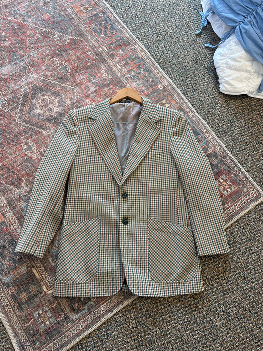 Plaid Blazer Jacket