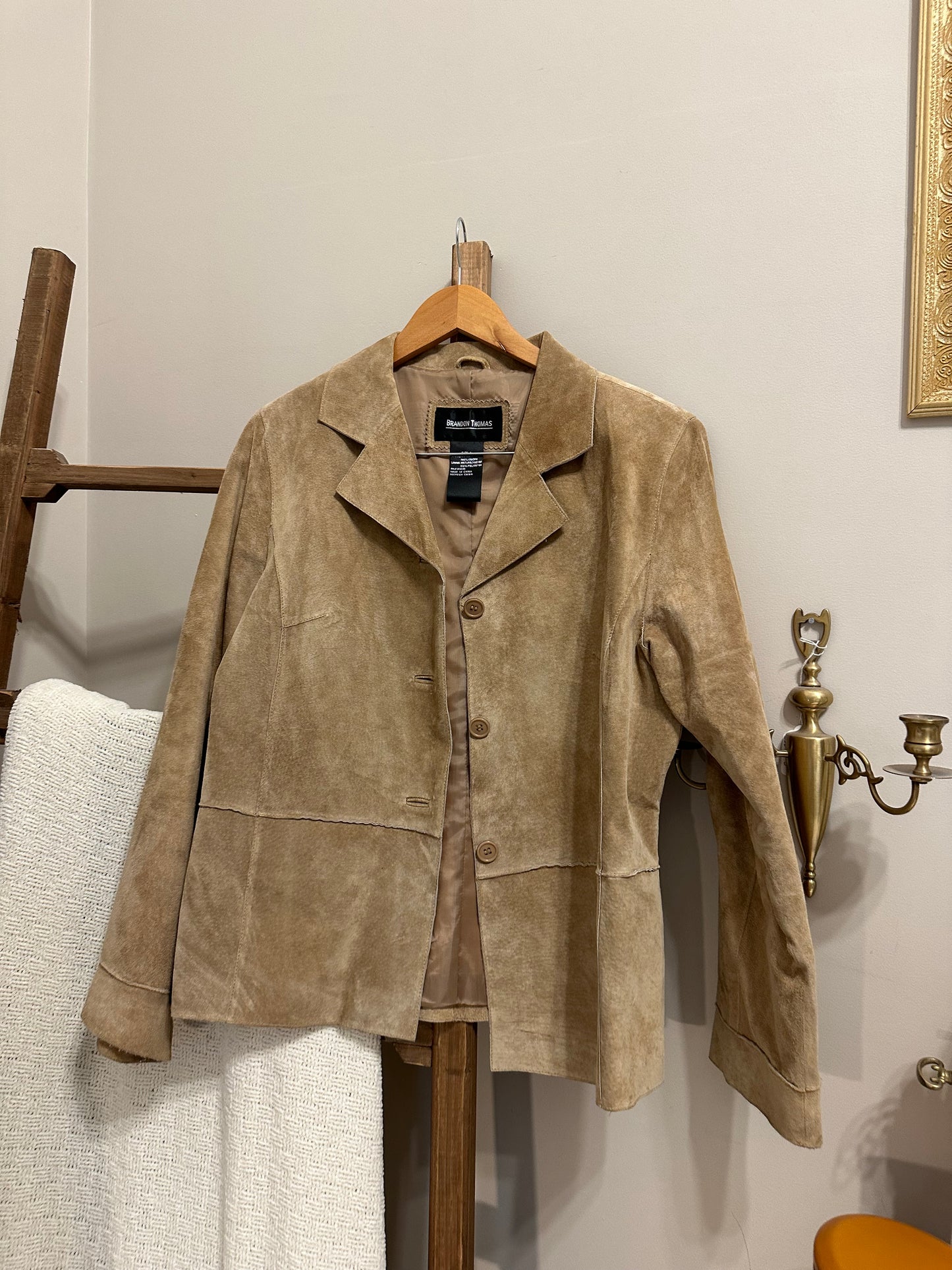 Brandon Thomas Suede Jacket