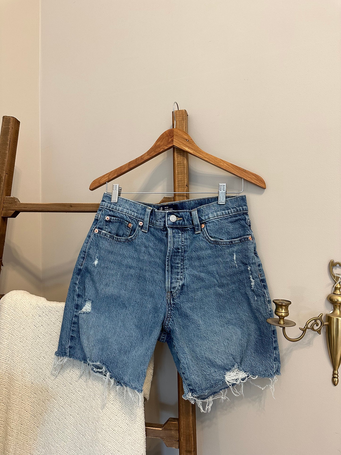 Gap Bermuda Jean Shorts