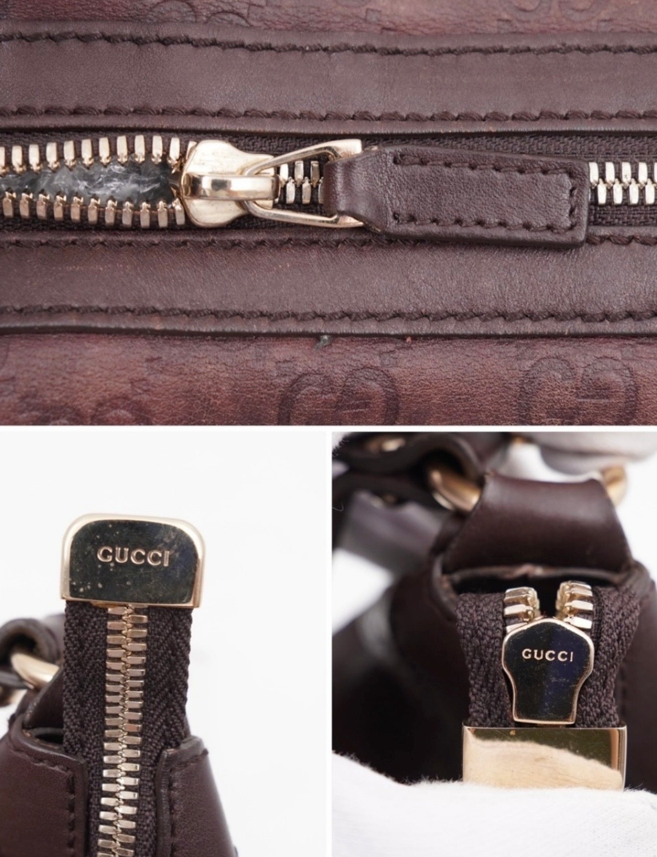 Gucci Guccissima Biba Hobo Bag