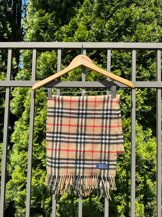 Vintage Burberry Scarf