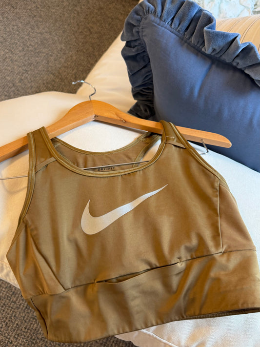 Nike Olive Sports Bra