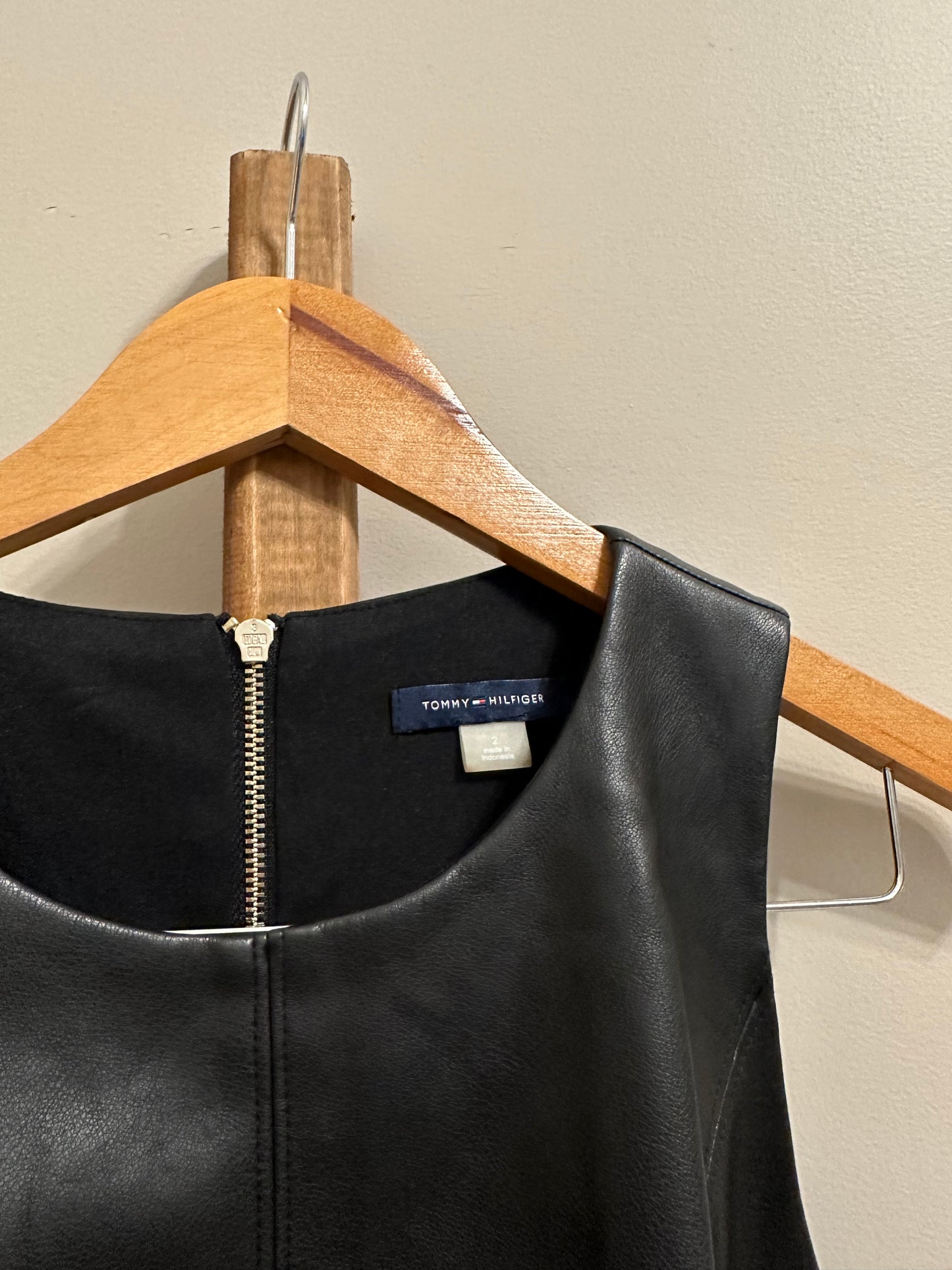 Tommy Hilfiger Leather Dress