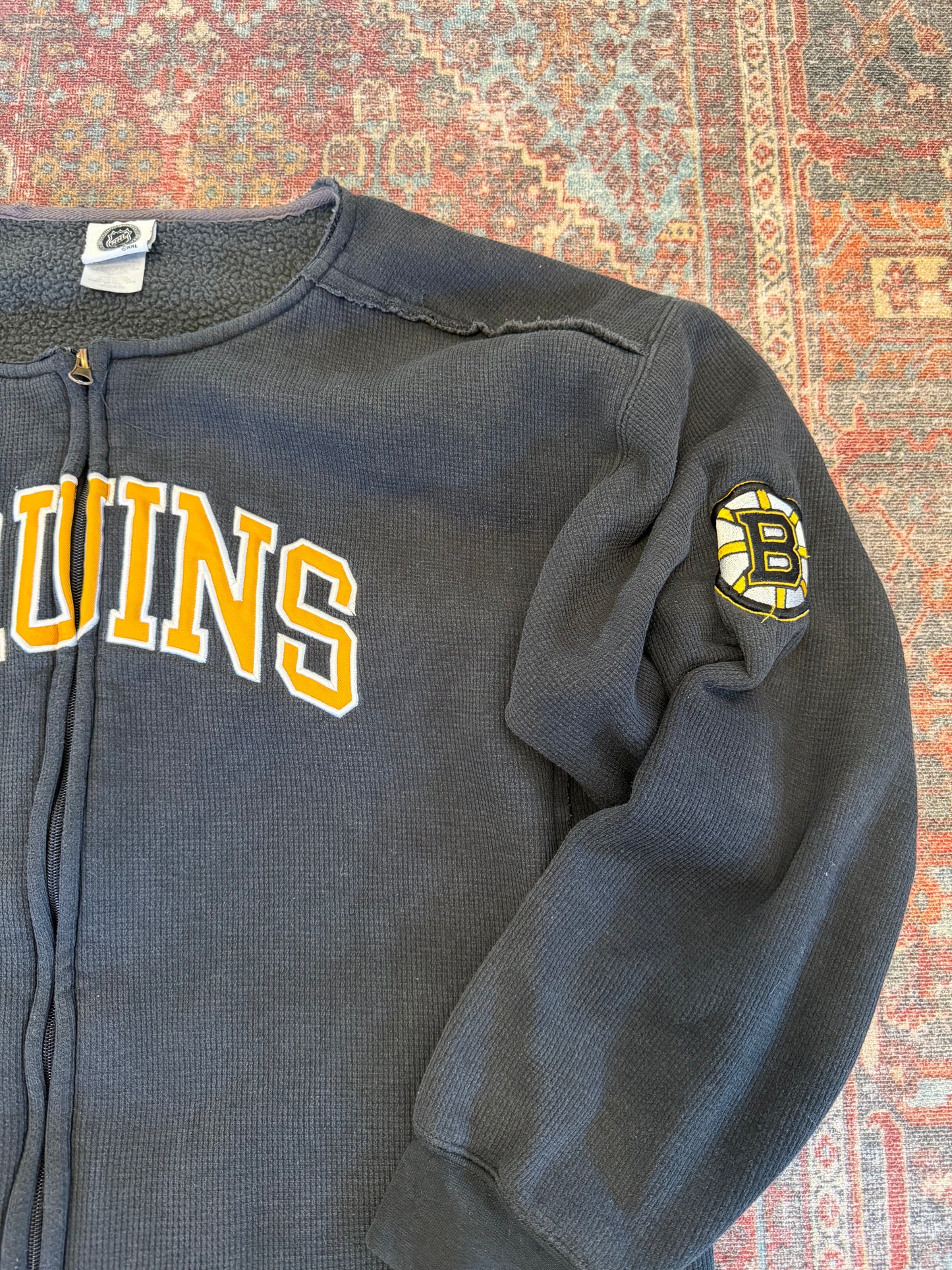 Boston Bruins Zip Up Hoodie
