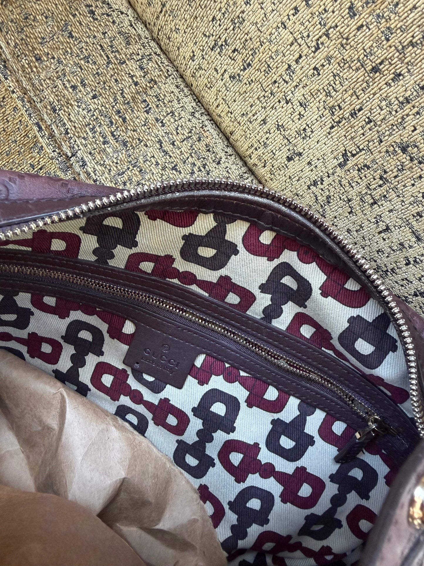 Gucci Guccissima Biba Hobo Bag