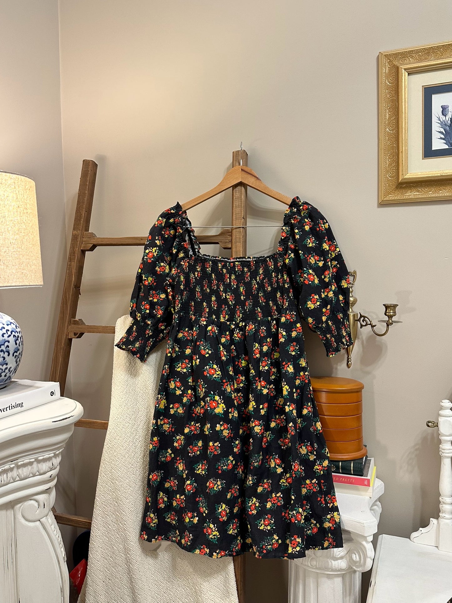 Rixo Floral Mini Dress