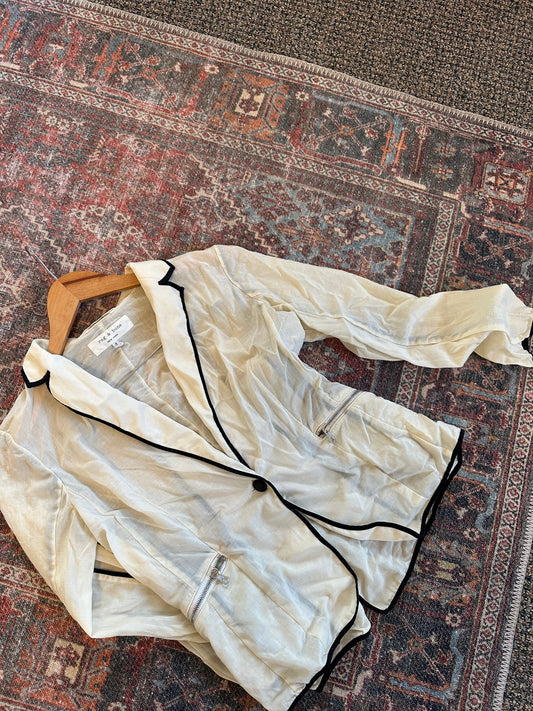 Rag & Bone Blazer Top