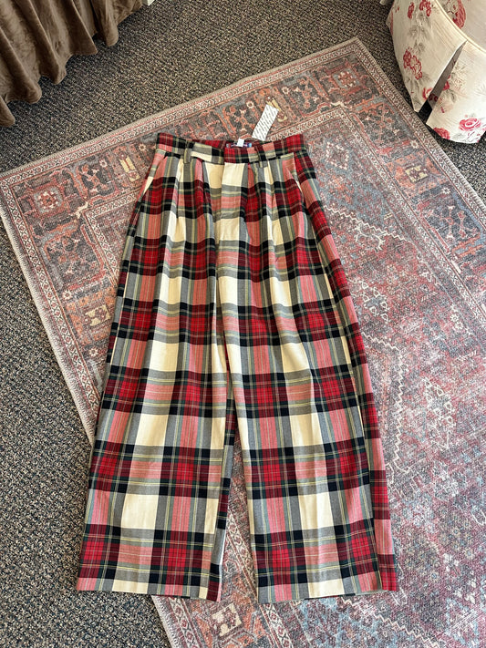 Urban Plaid Trouser Pants