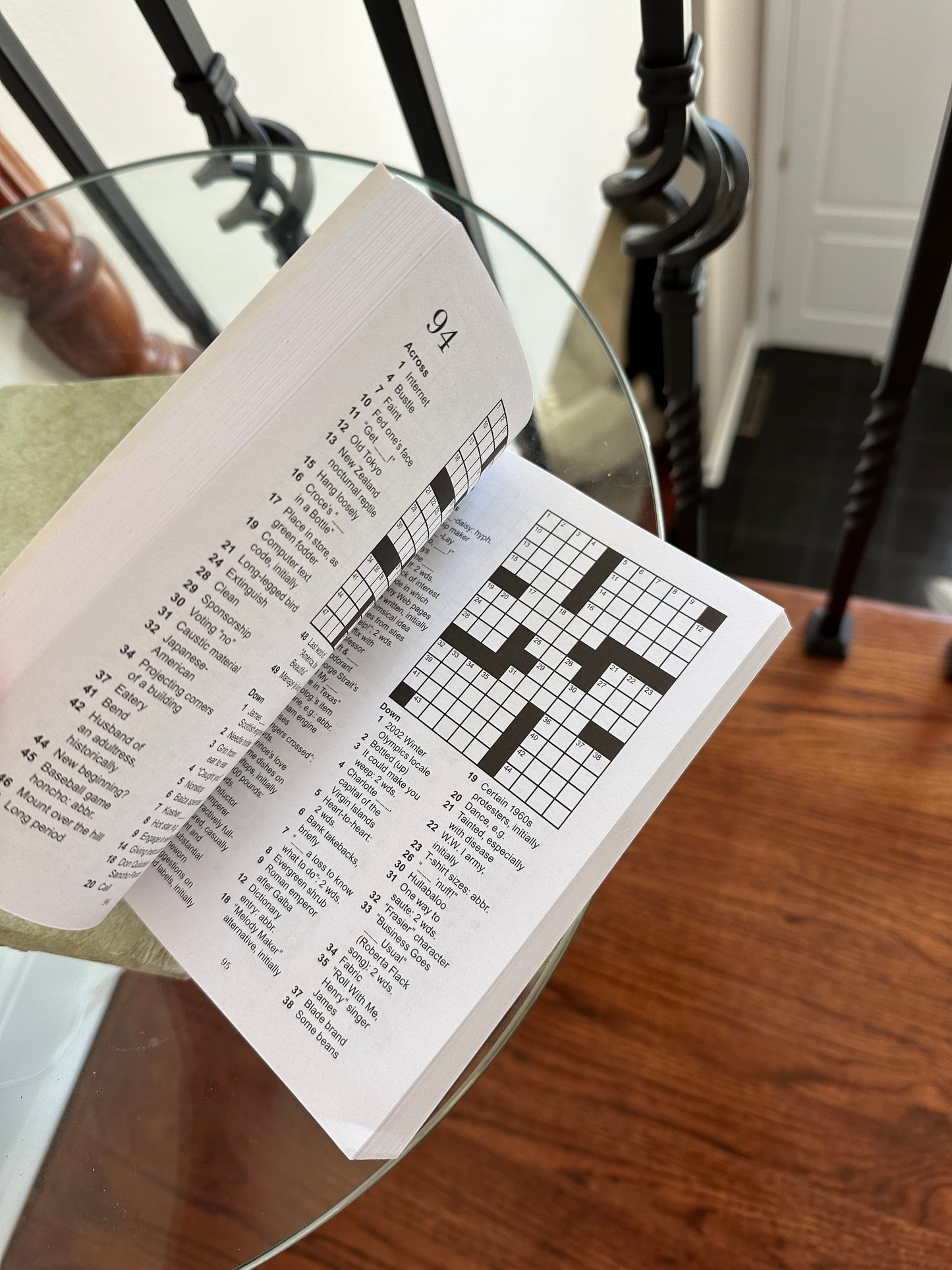 Crossword Puzzle Book